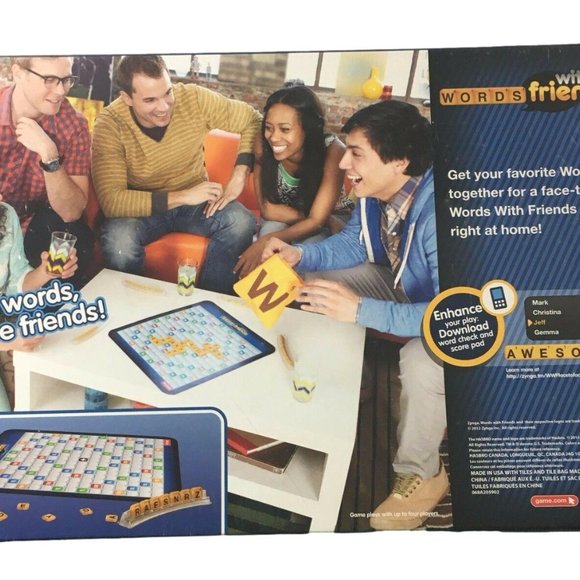 Words with Friends Board Game Zynga Party - Picture 1 of 9